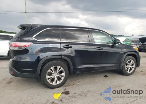 2015 Toyota Highlander Le from USA, damaged, VIN 5TDBKRFH6FS093889